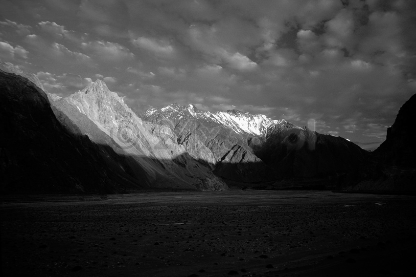 Hunza River Valley near Gilgit